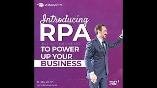 Power Up Your Business with RPA (Robotic Process Automation) | Digital Gravity