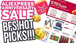 HOT BFS PICKS!!!ALIEXPRESS ANNIVERSARY SALE!!!