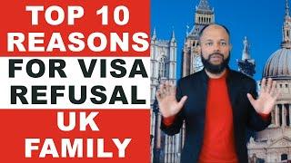 UK family Visas | Top 10 Reasons for Visa refusal | Income £18,600 or £38,700