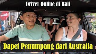 FULL BULE SEMUA‼️ DRIVER ONLINE DAPET PENUMPANG DARI AUSTRALIA #grabcar #gocar #bule #bali