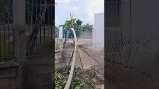 Sự cố đường ống khi bơm cát/Pipeline failure when pumping sand