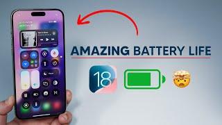 iOS 18 Battery Life Will be AMAZING!