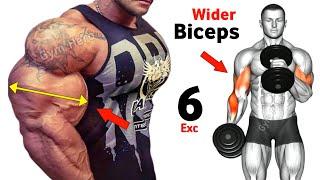 6 Best Exercises For Wider Biceps Workout At Gym