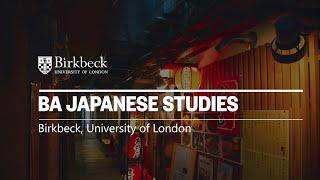 BA Japanese Studies at Birkbeck, University of London