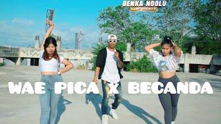 WAE PICA X BECANDA REMIX || LINE DANCE || CHOREO DENKA NDOLU || EWIN MIX OFFECIAL || KUPANG NTT ||