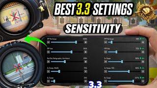 Update 3.3 | Best Sensitivity Settings to Improve Headshots and Aim 2024 | PUBG MOBILE/ BGMI 