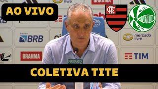 COLETIVA TITE AO VIVO - FLAMENGO X JUVENTUDE - CAMPEONATO BRASILEIRO DIRETO DE CAXIAS DO SUL