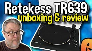 Retekess TR639 Turntable - Unboxing & Review!