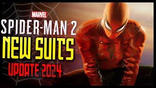 Spider-Man 2 New SUITS Update 2024 (PS5)