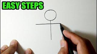 How to draw people for beginners | SIMPLE PEOPLE DRAWING | Man Drawing | Boy Drawing