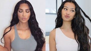 DREAM WAVES TUTORIAL • Kim Kardashian Inspired