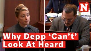 Audio From 2016 Explains Why Johnny Depp 'Can't' Look At Amber Heard