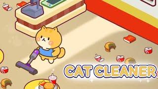 Cat Cleaner : Restaurant Clean (by ACTIONFIT) IOS Gameplay Video (HD)