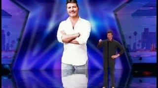 Impressionist Daniel Ferguson Mocks Simon with 'Cake by the Ocean' on America’s Got Talent!