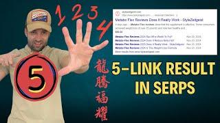 How to Get 5-Link Result from One Domain in SEPRs(Parasite SEO)