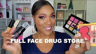 Full Face Drug Store Makeup | Shop With Me | Chit Chat | KOLORFUL KALMELE