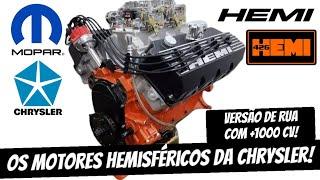 OS INCRÍVEIS MOTORES HEMISFÉRICOS (HEMI) DA CHRYSLER!