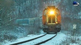 Primele Trenuri din/First Trains of 2017 in Zapada/Snow in Apuseni Mountains - 01 January 2017