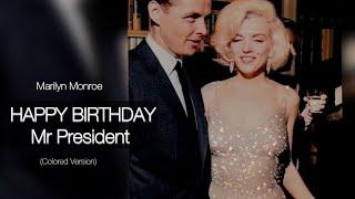 Marilyn Monroe - Happy Birthday Mr President || May 19th 1962 at the Madison Square Garden
