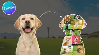 CREATE the Best Photo Collages EVER in Canva with this APP!
