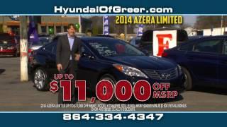 Greer SC Hyundai Of Greer - Hyundais Up to $11,000 Off