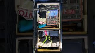 DIY Toyota 3rd gen 4Runner rear seat delete and storage #shorts