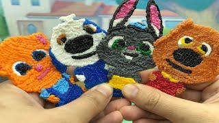 3d pen drawing My Talking Tom Friends. DIY