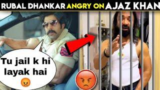 Rubal dhankar reaction on ajaz khanajaz khan warning to elvish yadav and kataria