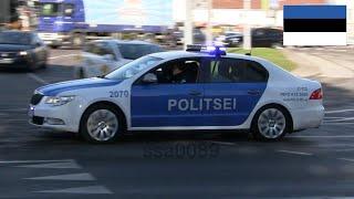 Politsei 2070 escorting VIP vehicles Tallinn [EE | 10.2015]