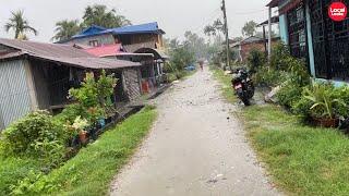 School Time!! Heavy Rainfall Explore Villages in Rain