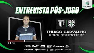 Entrevista pós-jogo com o técnico Thiago Carvalho - 05 de Março de 2025