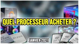 Quel Processeur Acheter? Janvier 2021 | CPU Meilleur Rapport Qualité / Prix