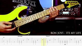 BON JOVI - It´s my life [GUITAR COVER + TAB]