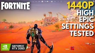 Fortnite: Chapter 5 Season 3 - RTX 2060 + i7 4770 | 1440p - FPS Test