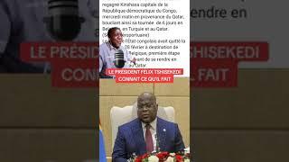 LE PRÉSIDENT FÉLIX TSHISEKEDI CONNAÎT CE QU'IL FAIT