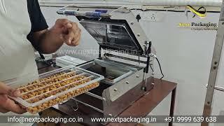 Manual tray sealing machine | tray packing machine | pp tray sealer