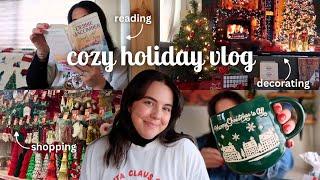 decorating for the holidays️*cozy vibes, reading, shopping, and more!*