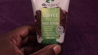 Dr Organic Coffee Mint Face Scrub