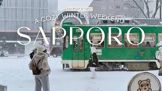 A Cozy White Christmas Weekend in Sapporo️ December Winter in Japan