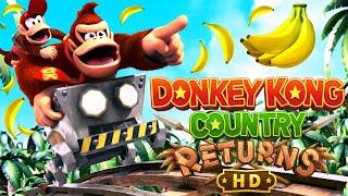 Donkey Kong Country Returns HD - Full Game - No Damage 100% Walkthrough