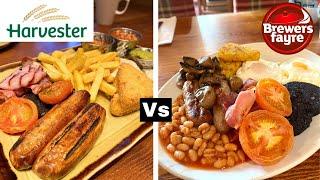 Harvester Breakfast Vs Brewers Fayre Breakfast - Who Wins?