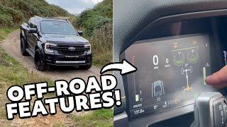 Driving Modes & Off-Road Features Demonstrated On 2023 Next Gen Ford Ranger