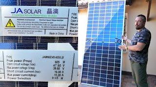 Купил ДВУСТОРОННИЕ солнечные панели JA SOLAR