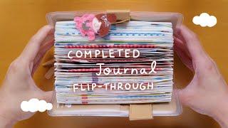 Completed Journal Flip-Through   | Hobonichi Techo (JULY-DEC 2023) | Rainbowholic