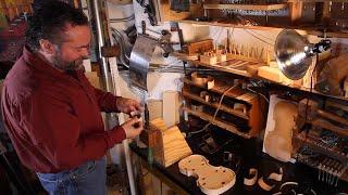 How to Bend The Deepest Flamed Violin Ribs / Master Violin Making School