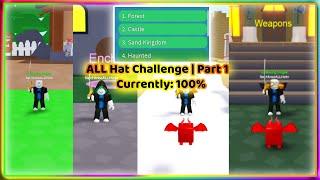 ALL Hats Challenge - Part 1 | Unboxing Simulator