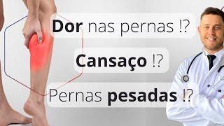 Dor nas pernas, sensação de peso e cansaço - Série de Exercícios circulatórios (sentado)