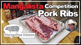 Mangalitsa Ribs | BEST COMPETITION RIBS? | BBQ Champion Harry Soo SlapYoDaddyBBQ.com