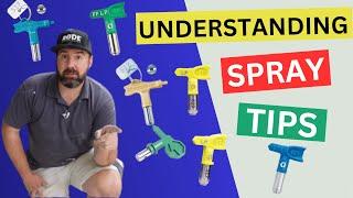 Spray Tips Explained - Airless Sprayer Tips For Beginners