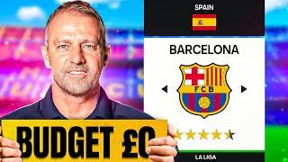 I Managed Barcelona with NO MONEY!